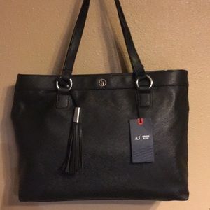 Armani Jeans black handbag